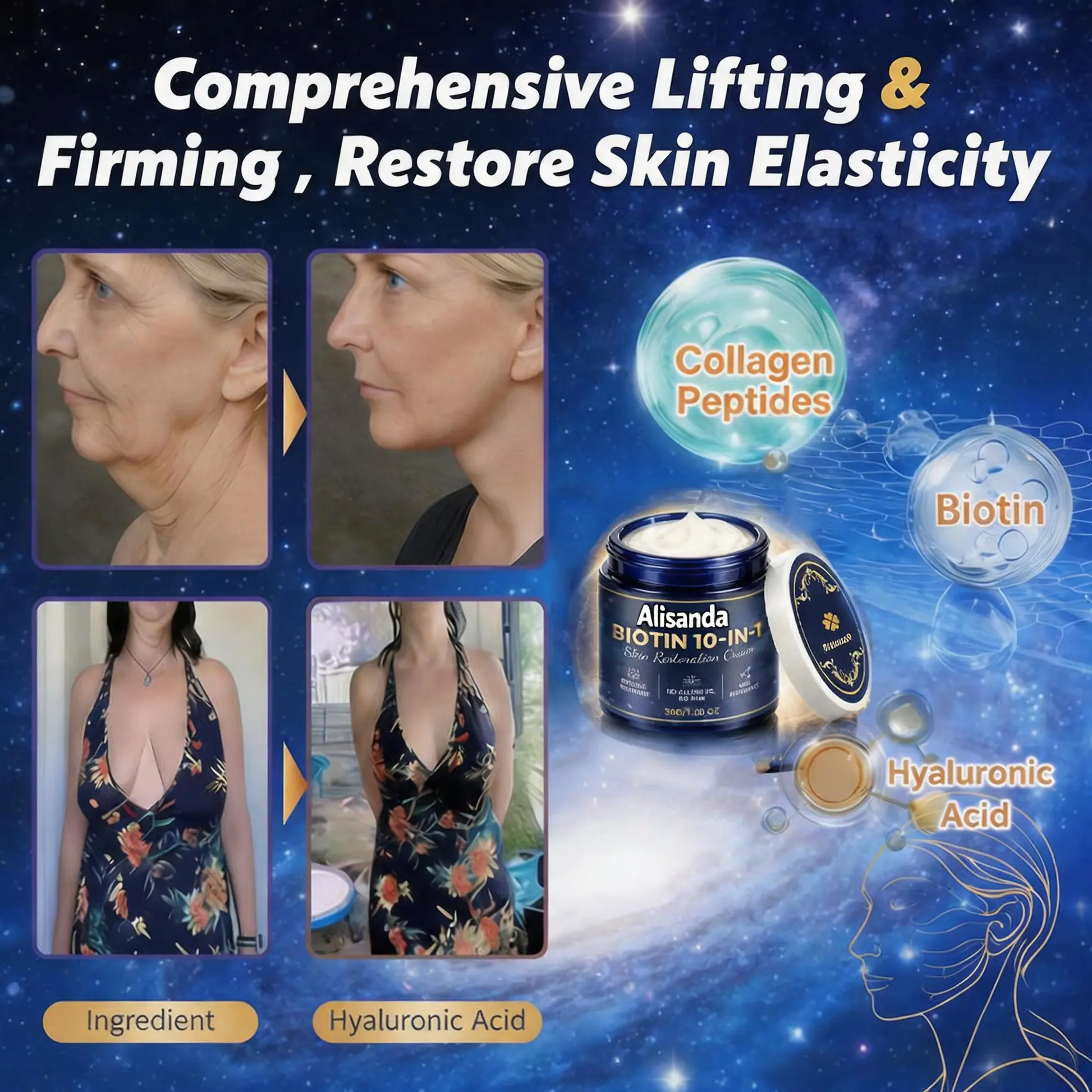 Biotin 10-in-1 Skin Restoration Cream - Image 2