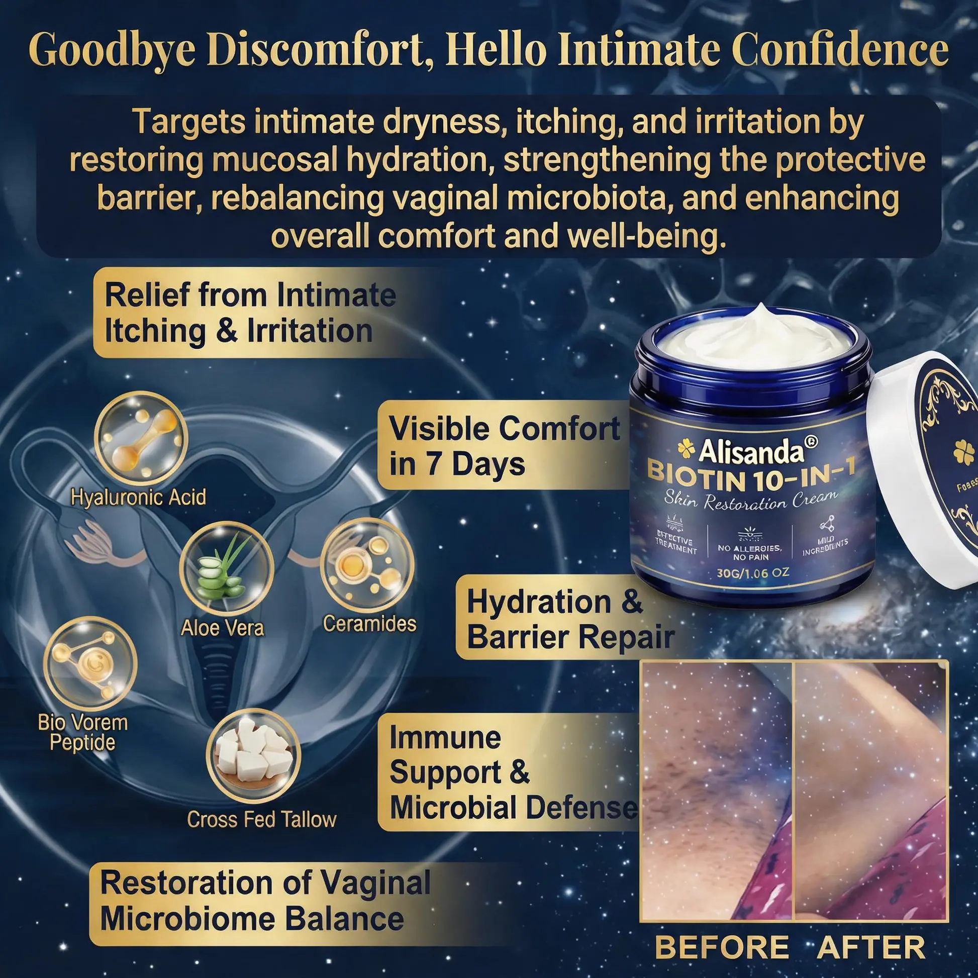Biotin 10-in-1 Skin Restoration Cream - Image 7