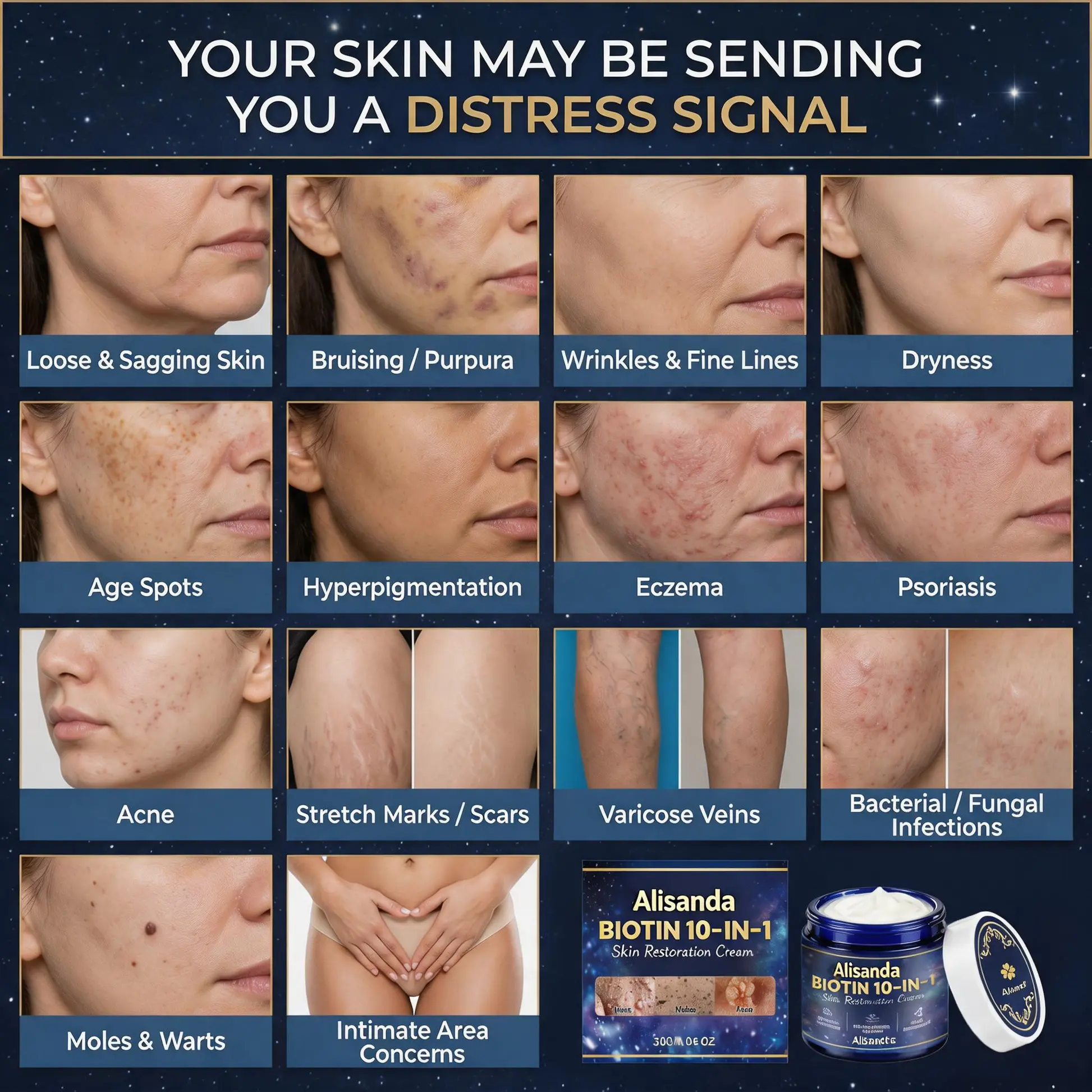 Biotin 10-in-1 Skin Restoration Cream - Image 9