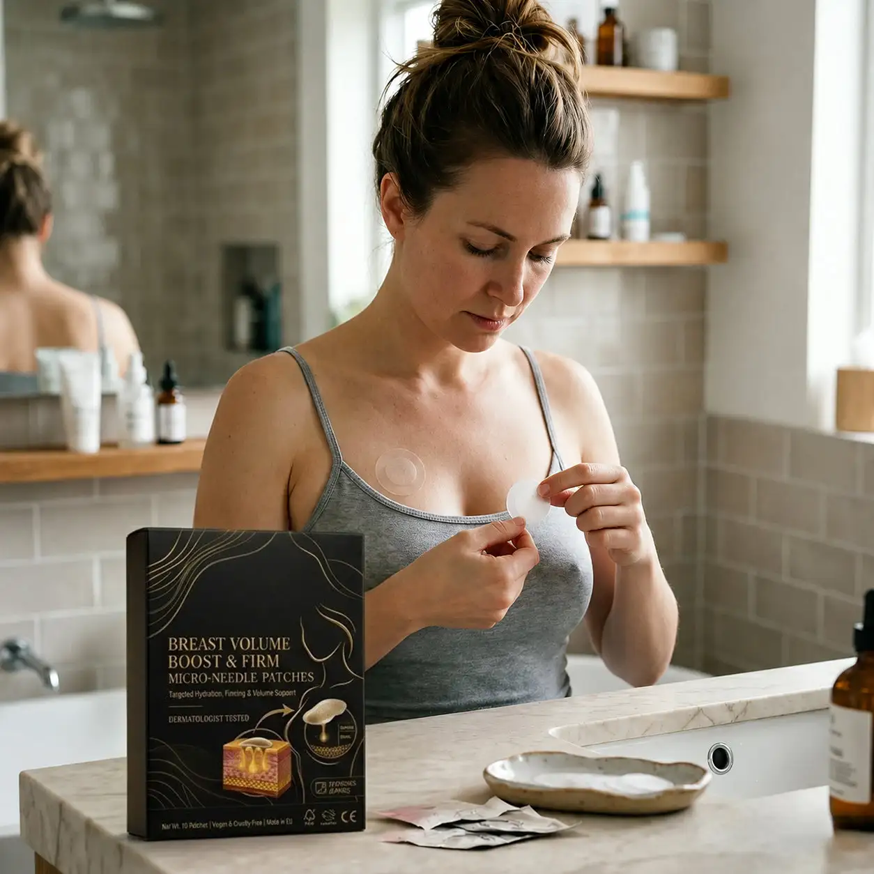 Targeted Breast Enhancement Advanced Nano Microneedle Patch - Image 5