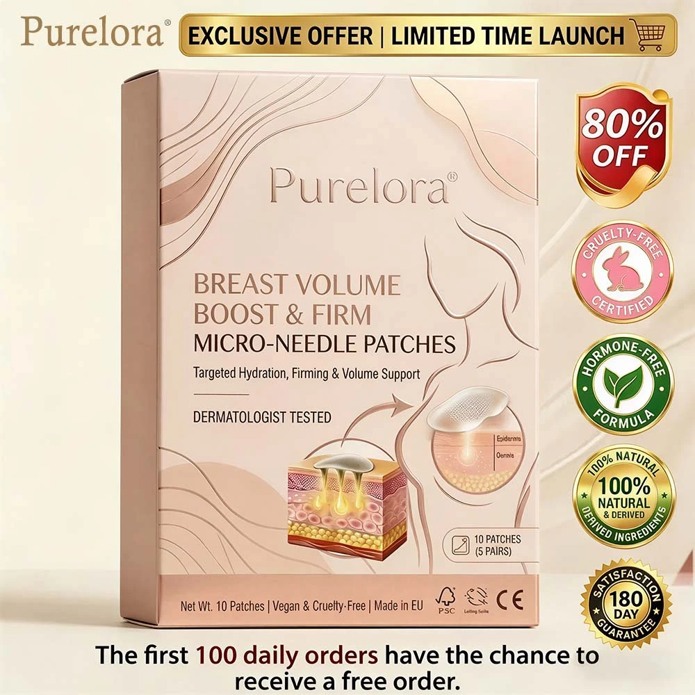 Targeted Breast Enhancement Advanced Nano Microneedle Patch