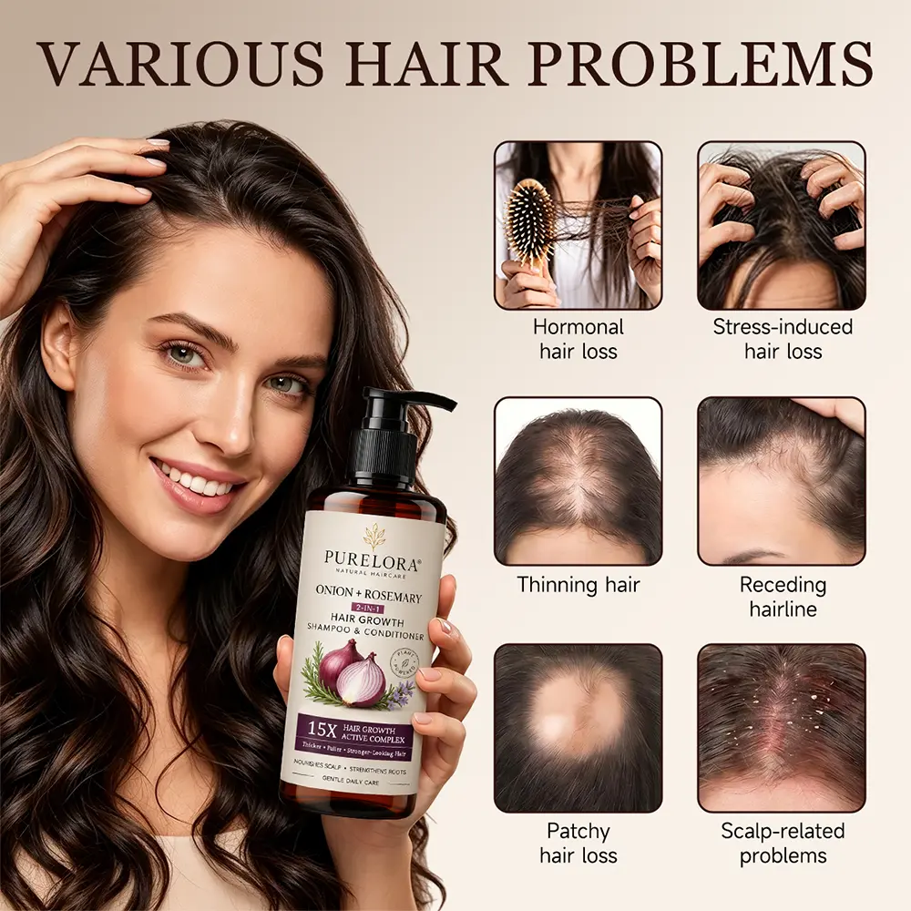 2-in-1 Onion & Rosemary Shampoo + Conditioner - Image 12