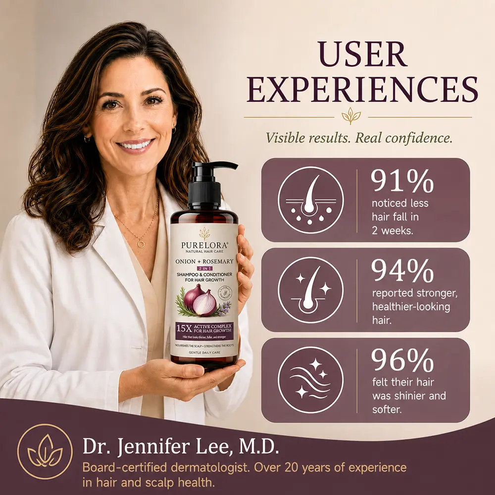 2-in-1 Onion & Rosemary Shampoo + Conditioner - Image 3