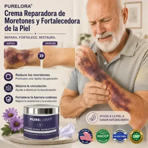 cream to repair bruises and strengthen the skin