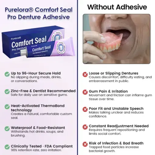 Comfort Seal Pro Denture Adhesive - Image 6