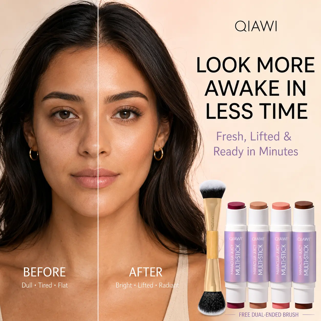 Maracuja Juicy Multi-Stick Duo Set with Free Blending Brush - Image 2