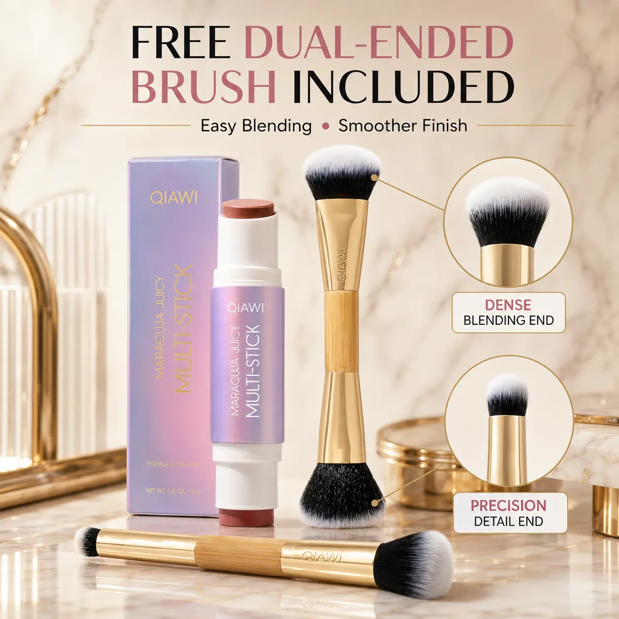 Maracuja Juicy Multi-Stick Duo Set with Free Blending Brush - Image 8