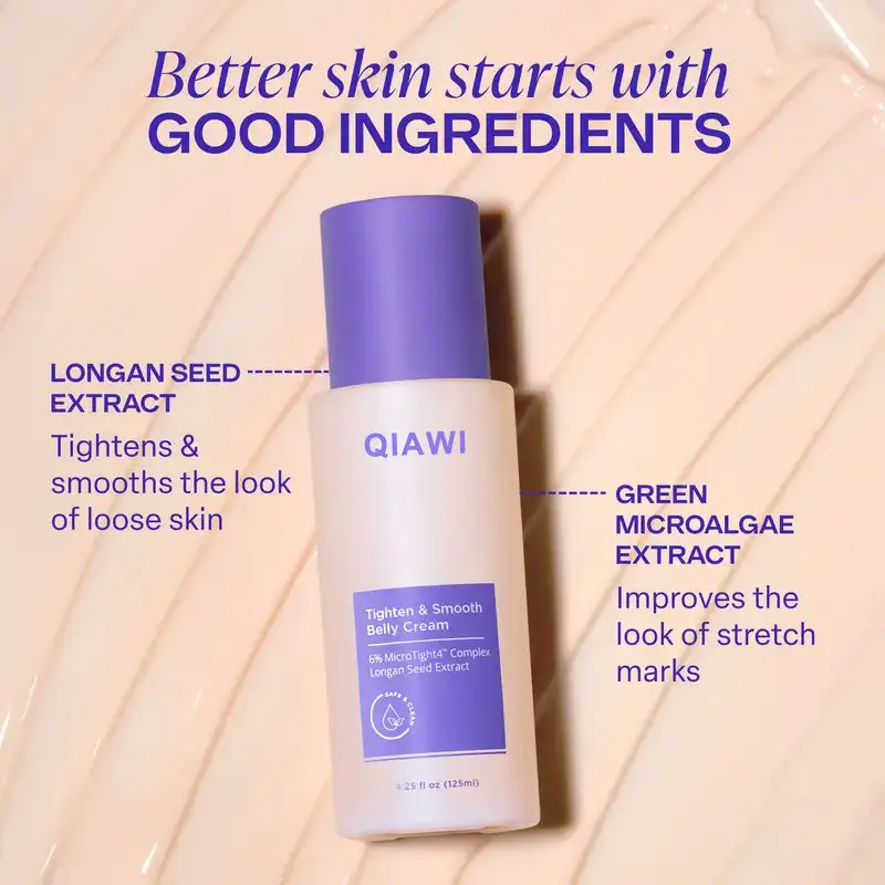 QIAWI TIGHTEN & SMOOTH BELLY FIRMING CREAM - Image 2