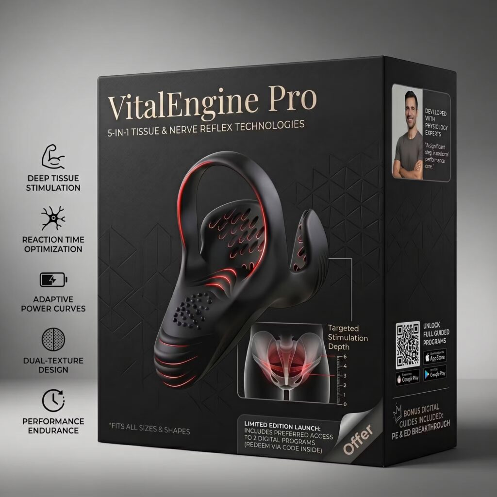 VitalEngine Pro-The #1 5-in-1 at-home trainer that reverses ED & PE with advanced precision