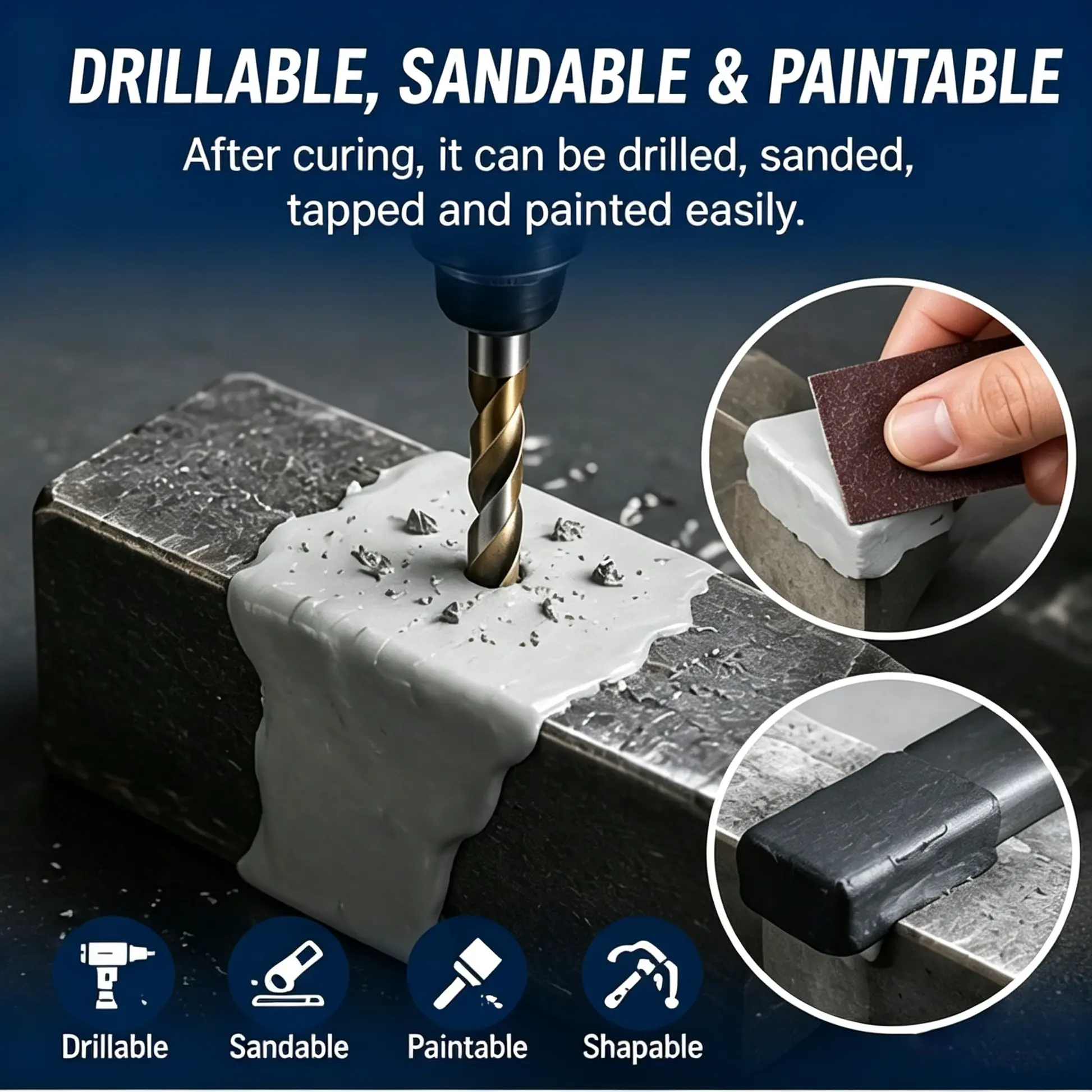 Steel Reinforced Epoxy Repair Putty - Image 3