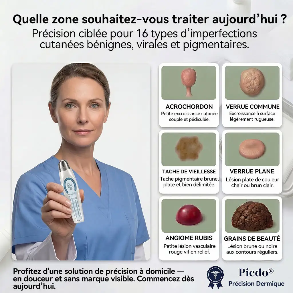 Éliminateur d'Excroissances Cutanées & de Taches en 7 Jours Sans Douleur & Sans Cicatrice - Image 11