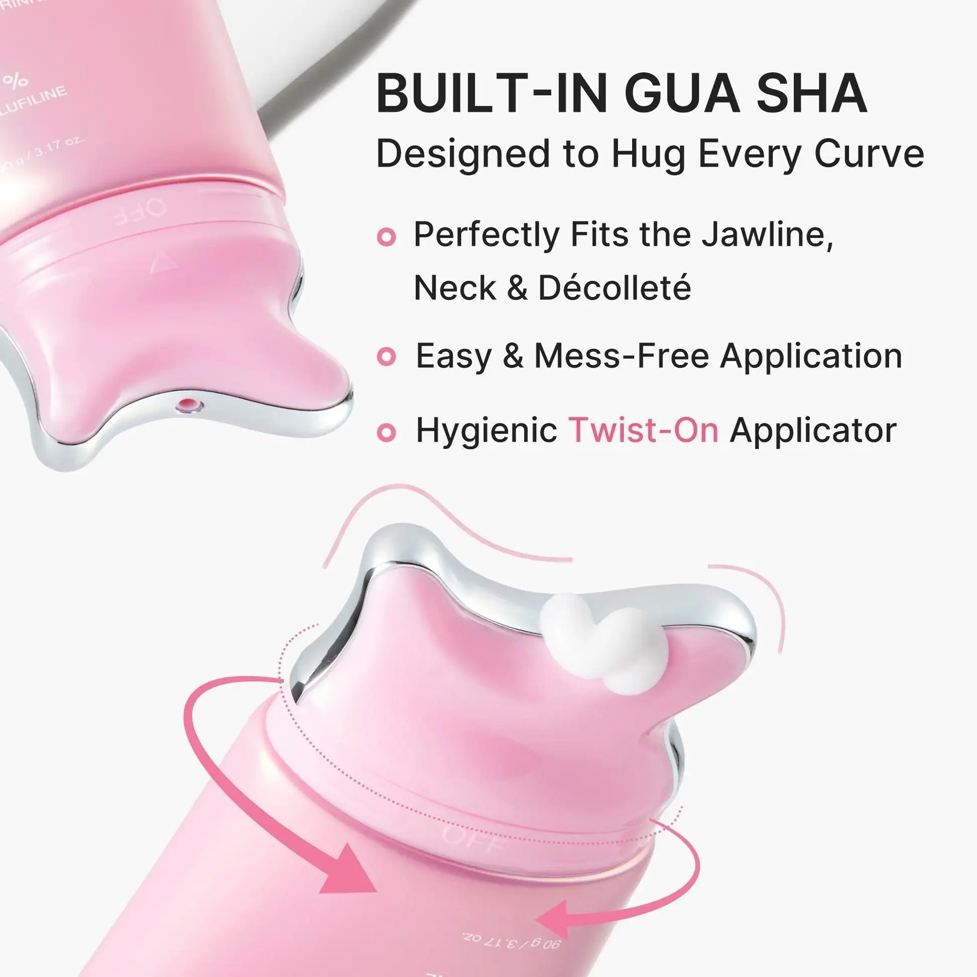 Tiworld Collagen Gua Sha Neck Cream – 5% Volufiline Firming Massage Cream - Image 3