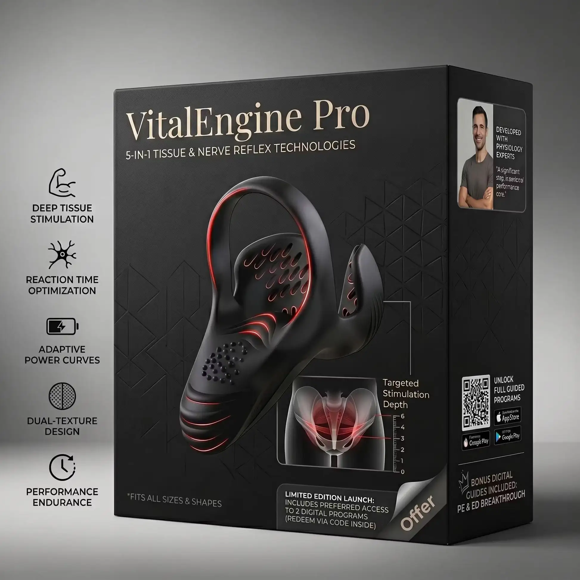 Tiworld -The #1 5-in-1 at-home trainer that reverses ED & PE with advanced precision