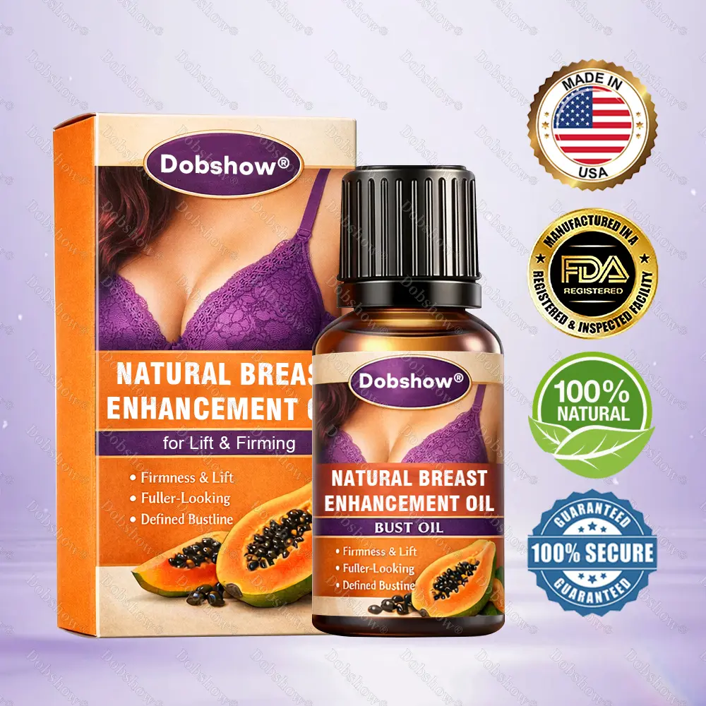 Natural Breast Enhancement Oil for Lift & Firming