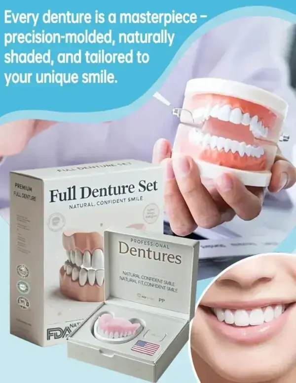 Advanced Customized Full Denture Set - Image 12