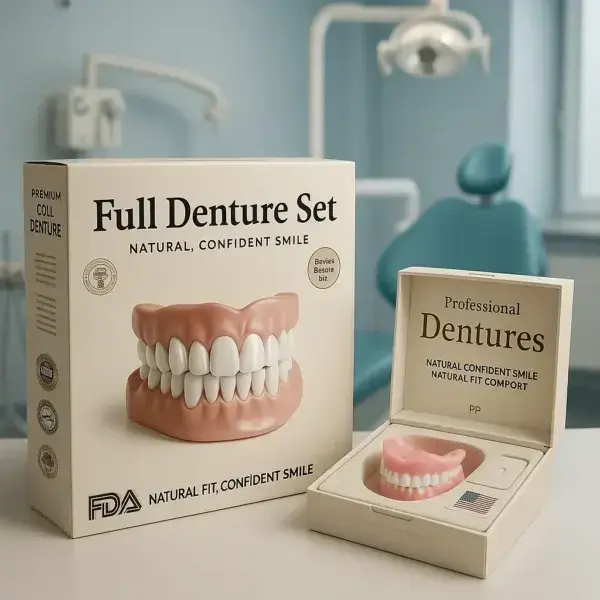 Advanced Customized Full Denture Set - Image 2