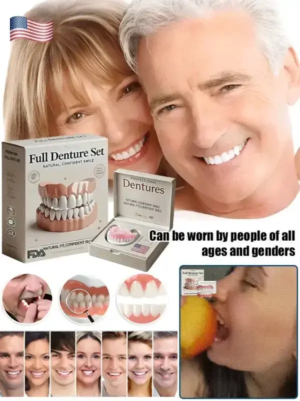 Advanced Customized Full Denture Set - Image 7