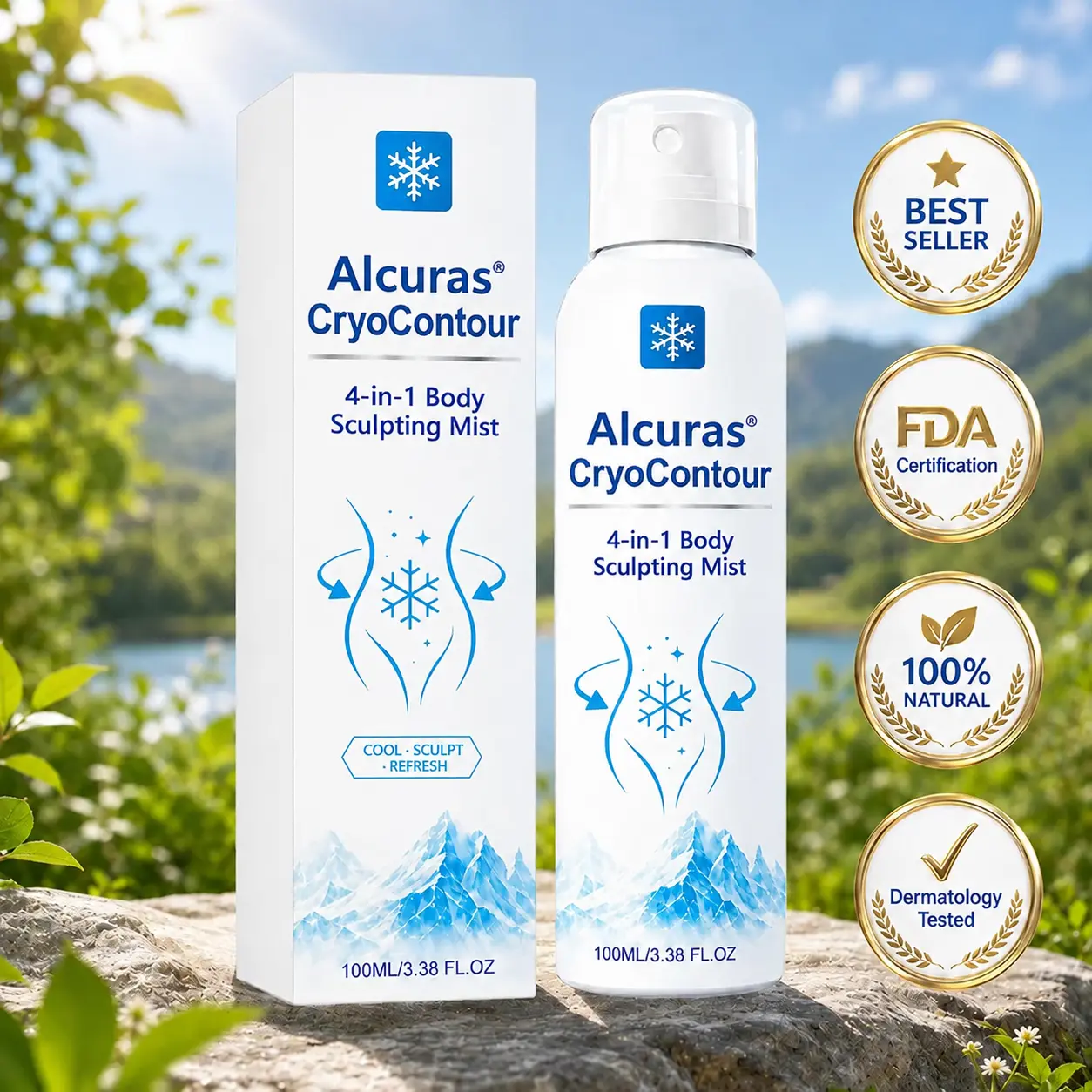 CryoContour 4-in-1 Body Sculpting Mist