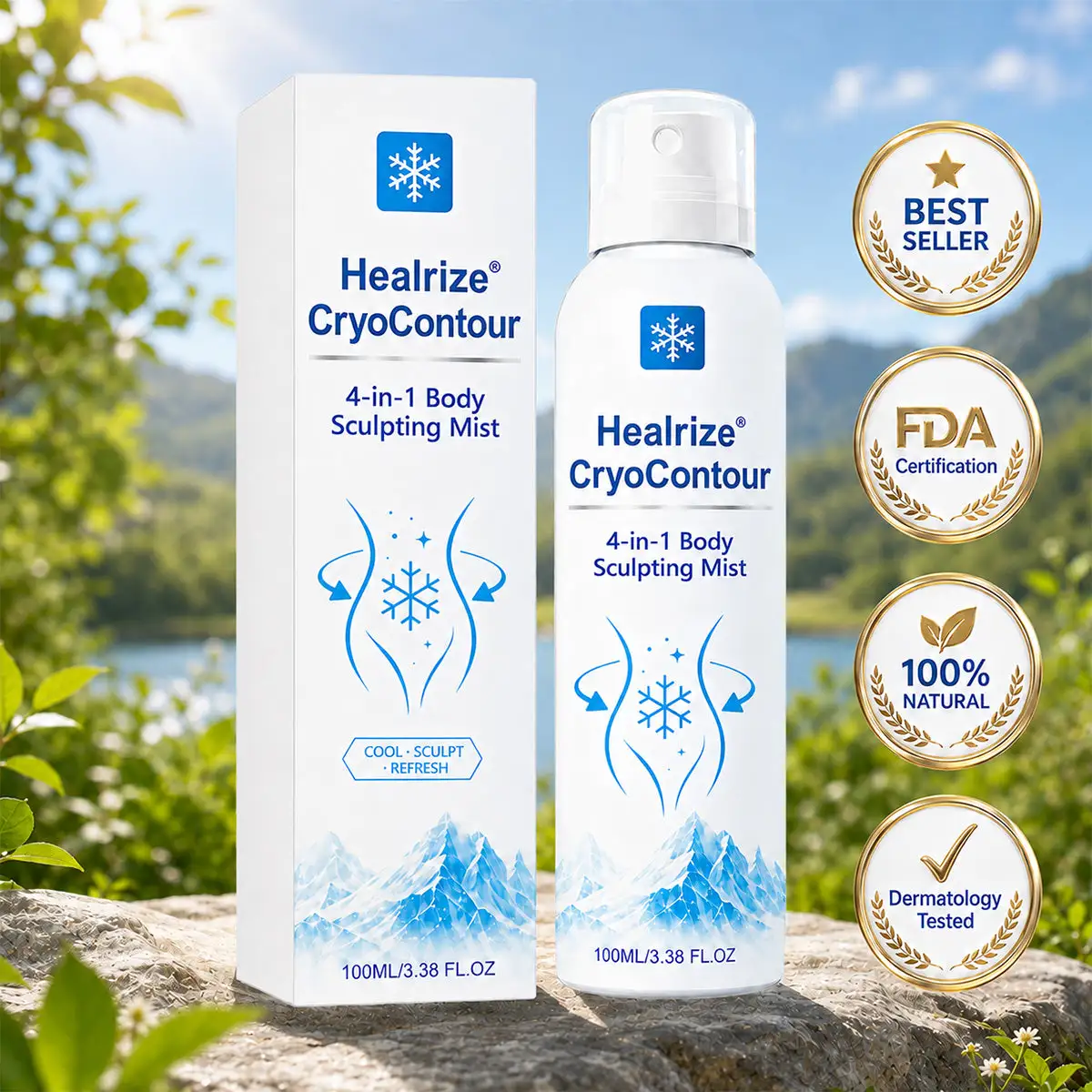 CryoContour 4-in-1 Body Sculpting Mist
