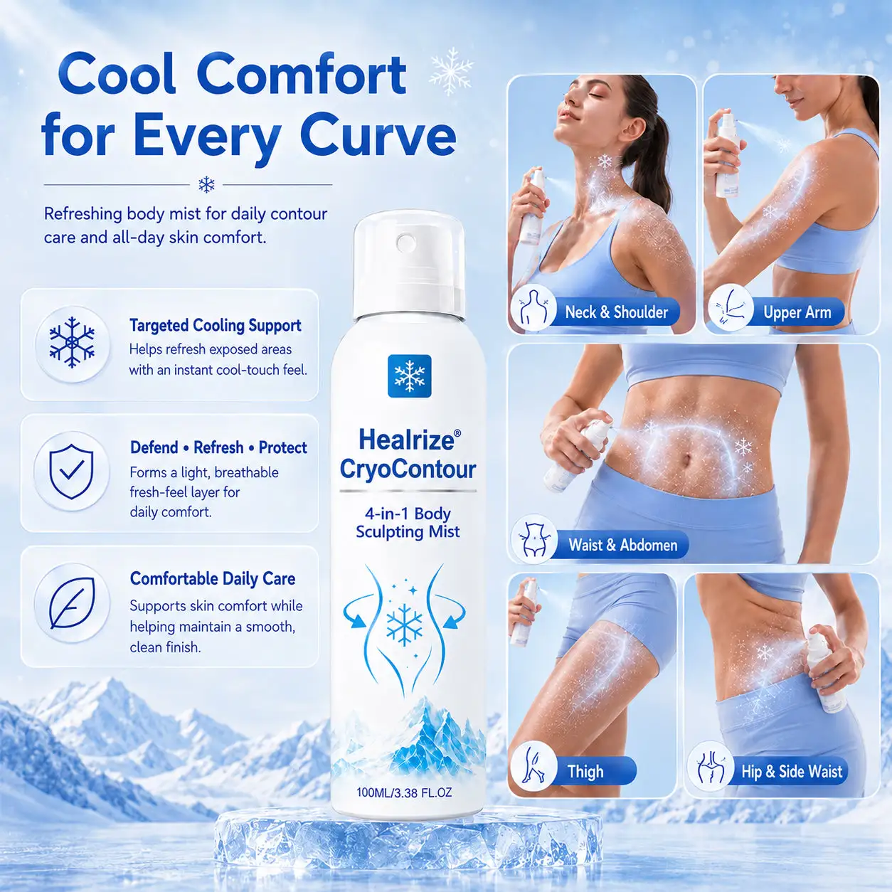 CryoContour 4-in-1 Body Sculpting Mist - Image 12