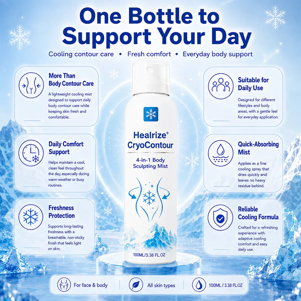 CryoContour 4-in-1 Body Sculpting Mist - Image 8