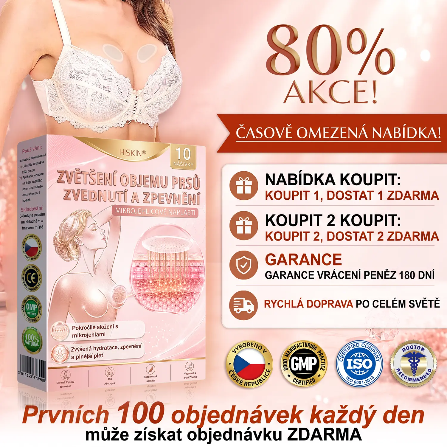 Mikroneedlová náplast pro podporu objemu - Image 6