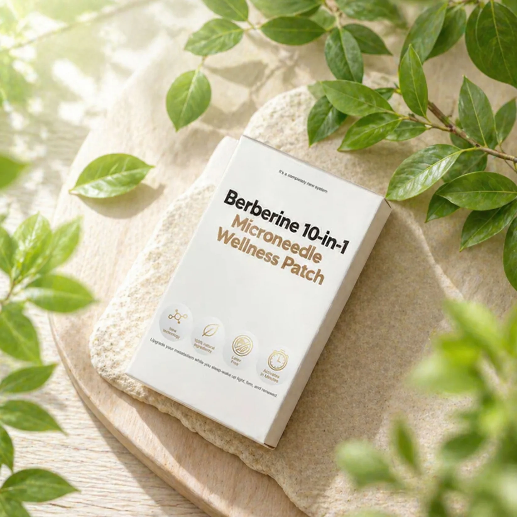 JUXEK·Moringa·Berberine × NAD+ 10-in-1 Advanced Nano Microneedle Patch - Image 5