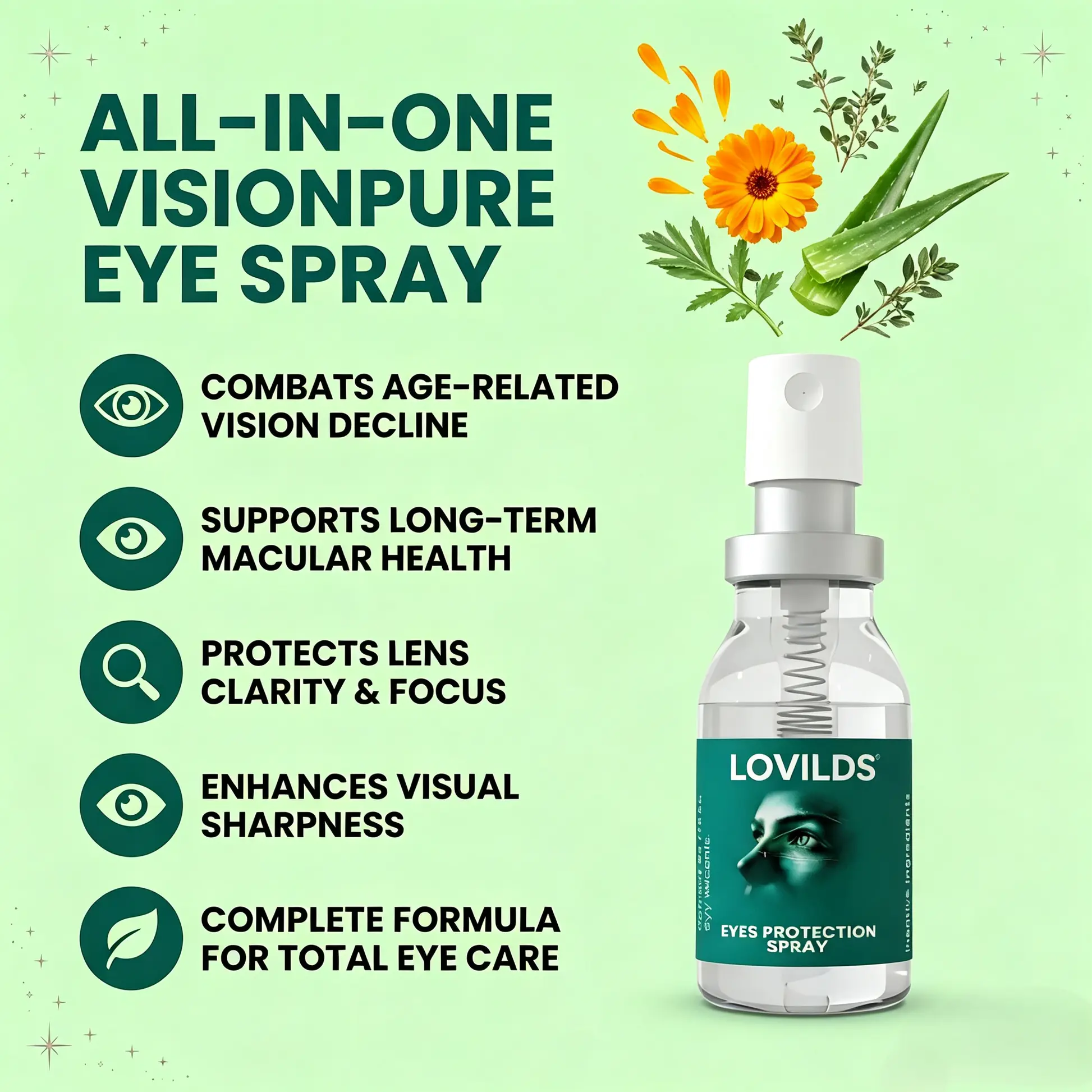 LOVILDS Lutein Eyes Protection Spray - Image 3