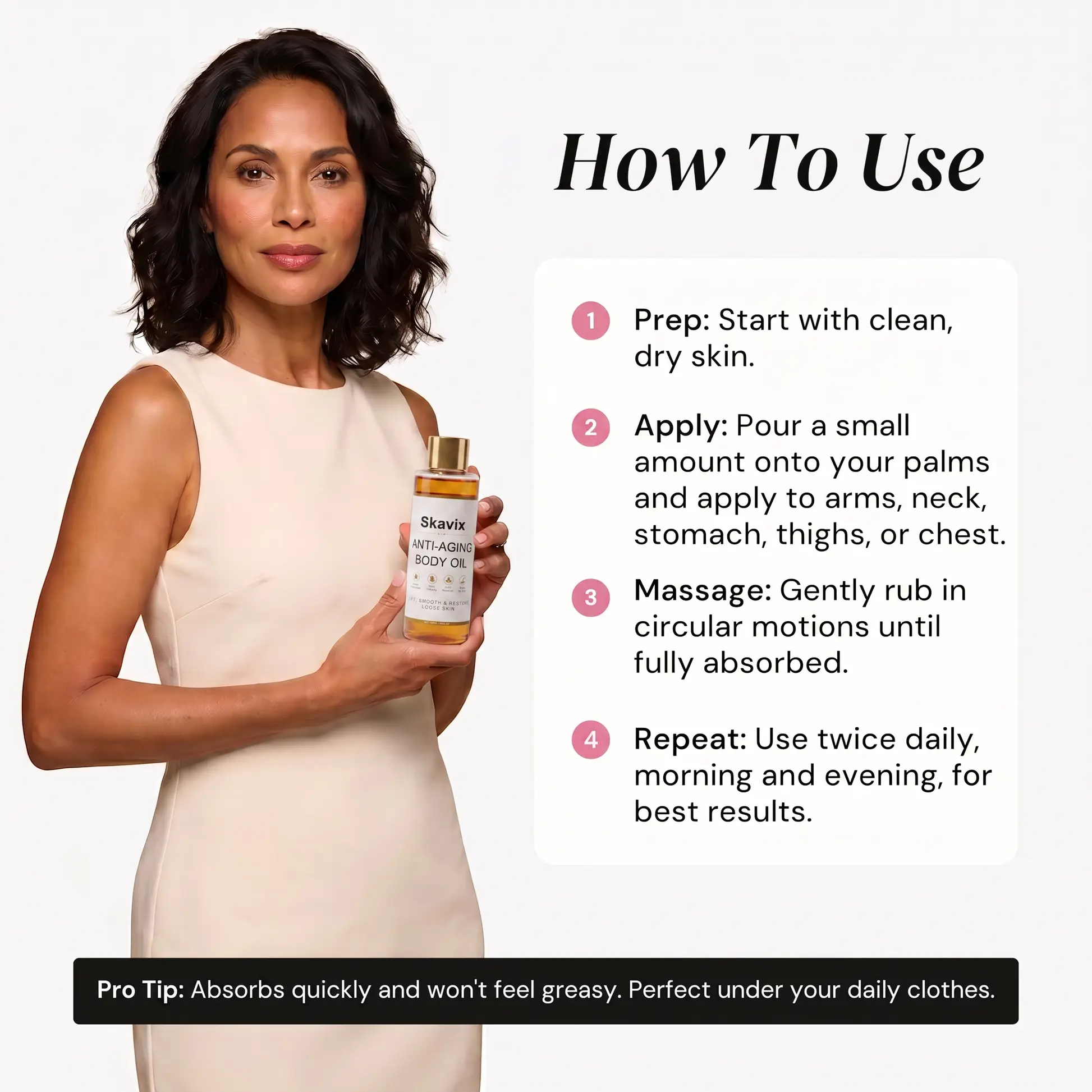 Skavix ANTI-AGING BODY OIL - Image 8