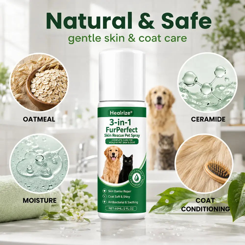 3 in 1 FurPerfect Skin Rescue Pet Spray - Image 6
