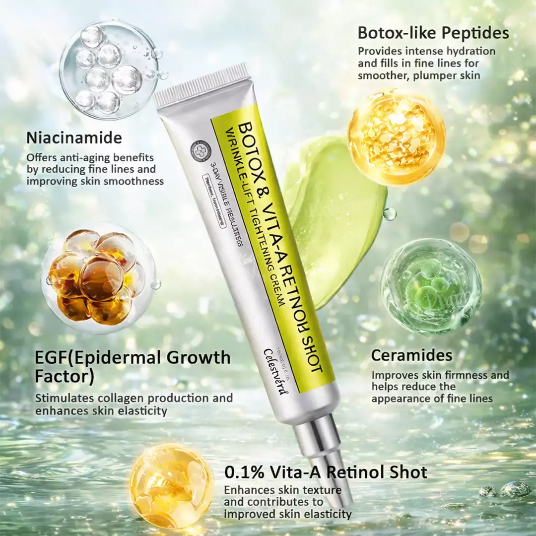 Botox & Vita-A Retinol Shot Wrinkle-Lift Tightening Cream - Image 15