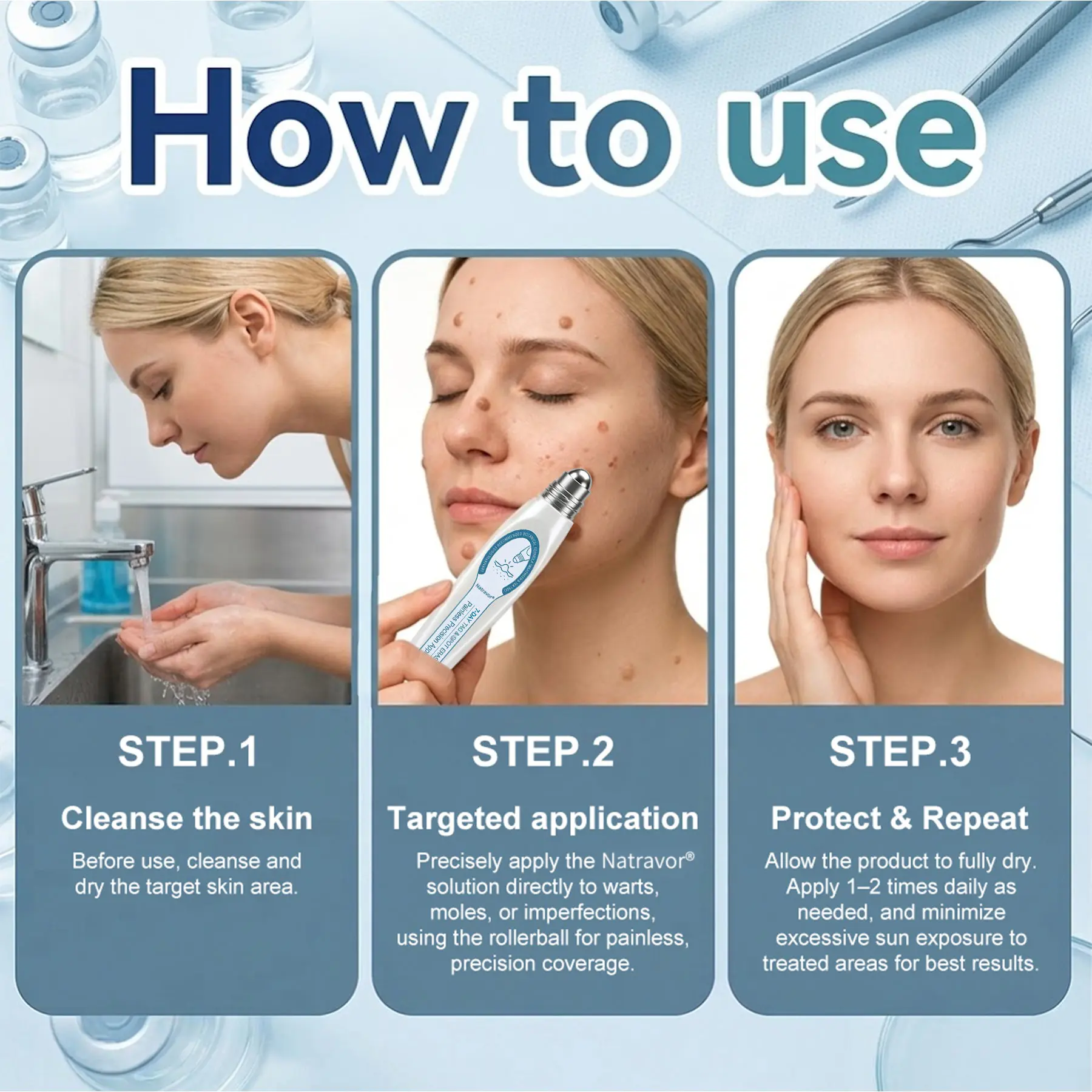 Dermatology-Inspired Skin Care System Skin Tag & Spot Appearance Support Pen - Image 5