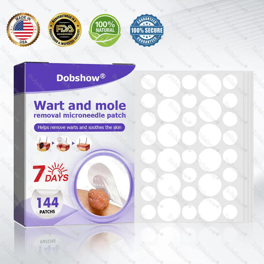 Wart and Mole Removal Microneedle Patch