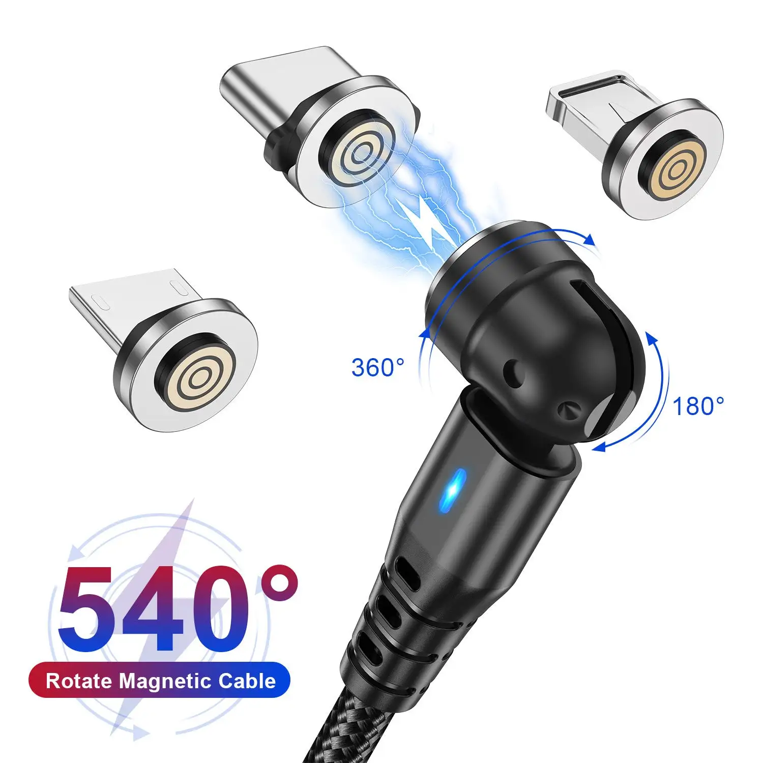360 Universal Rotating Charging Cable - Image 13