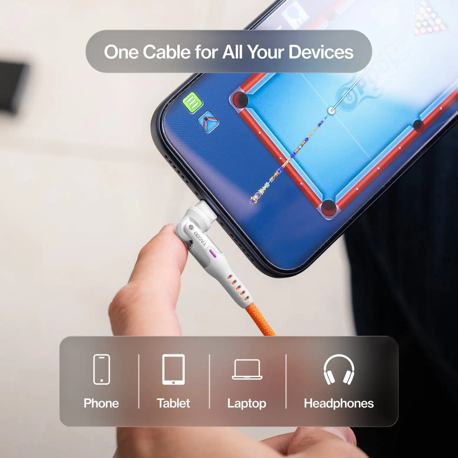 360 Universal Rotating Charging Cable - Image 15