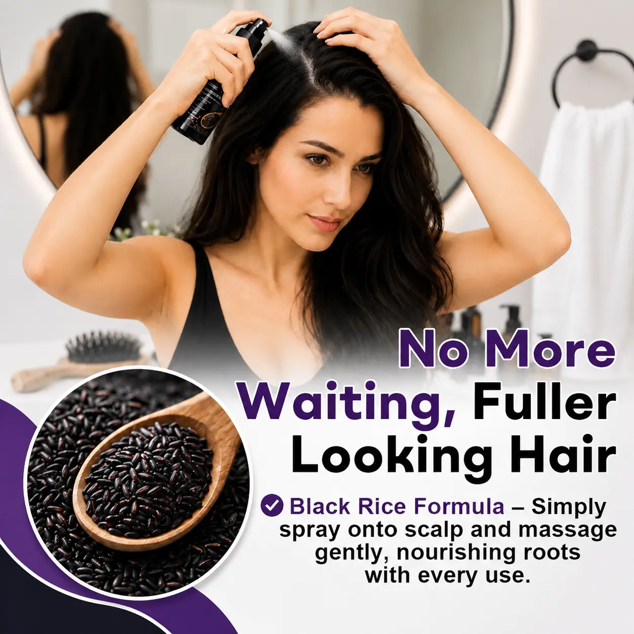 Black Rice & Red Onion Hair Growth Spray - Image 5