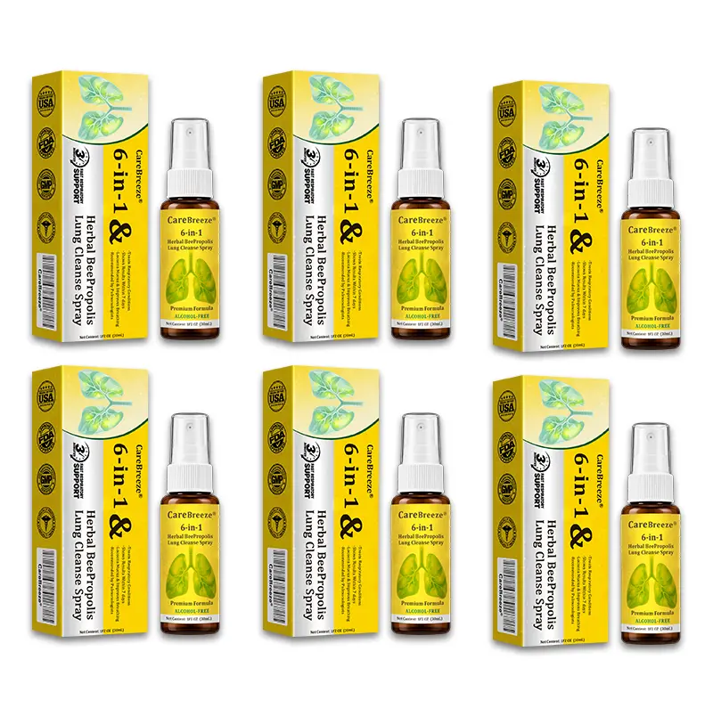 6-in-1 Herbal BeePropolis Lung Cleanse Spray - Image 17